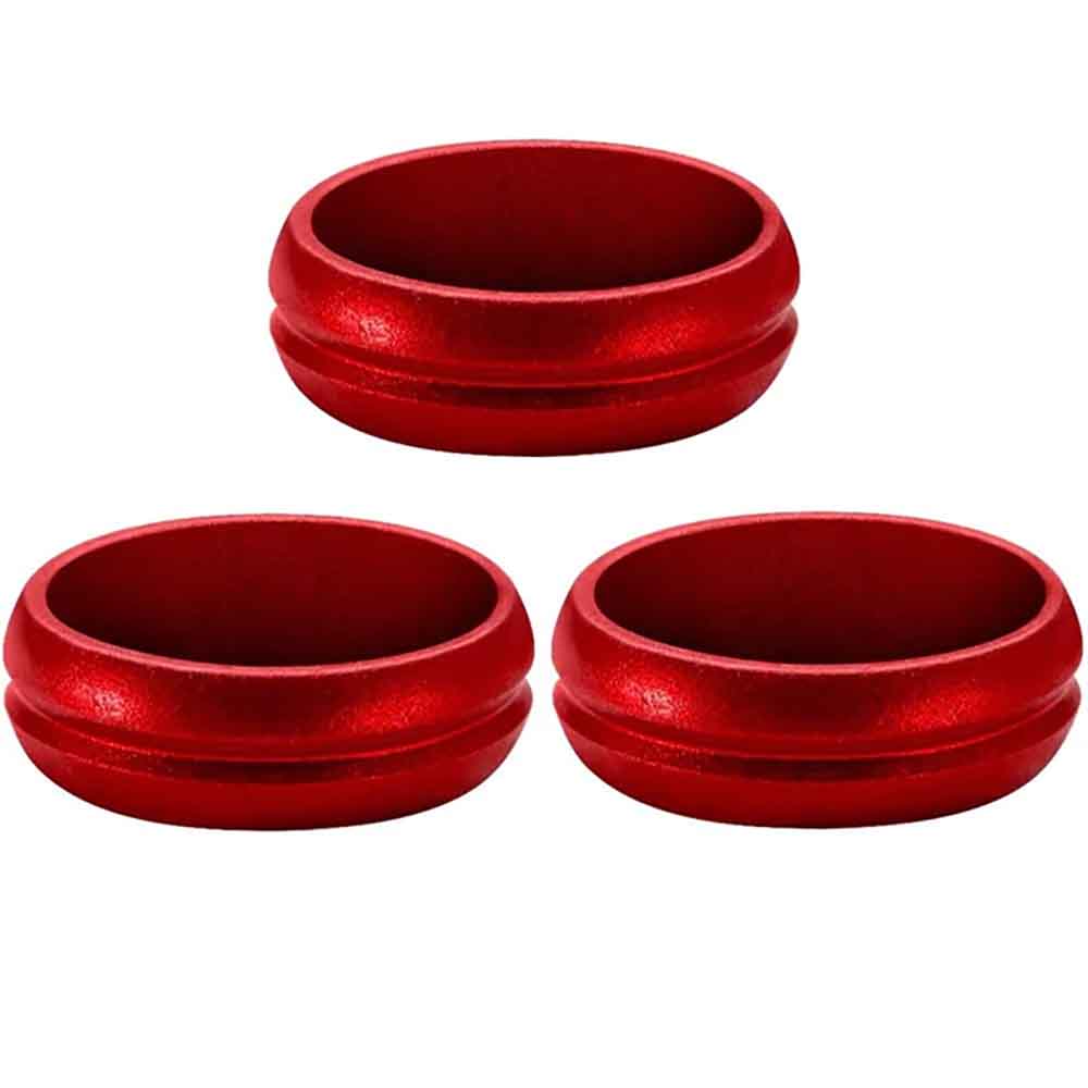 Anillos Mission Darts F-Lock Rojo 3 Unidades