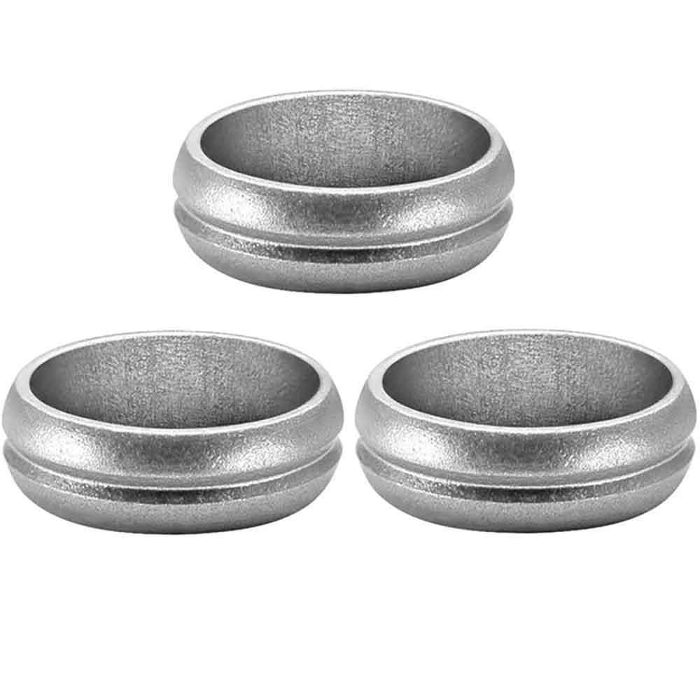 Anillos Mission Darts F-Lock Plata 3 Unidades