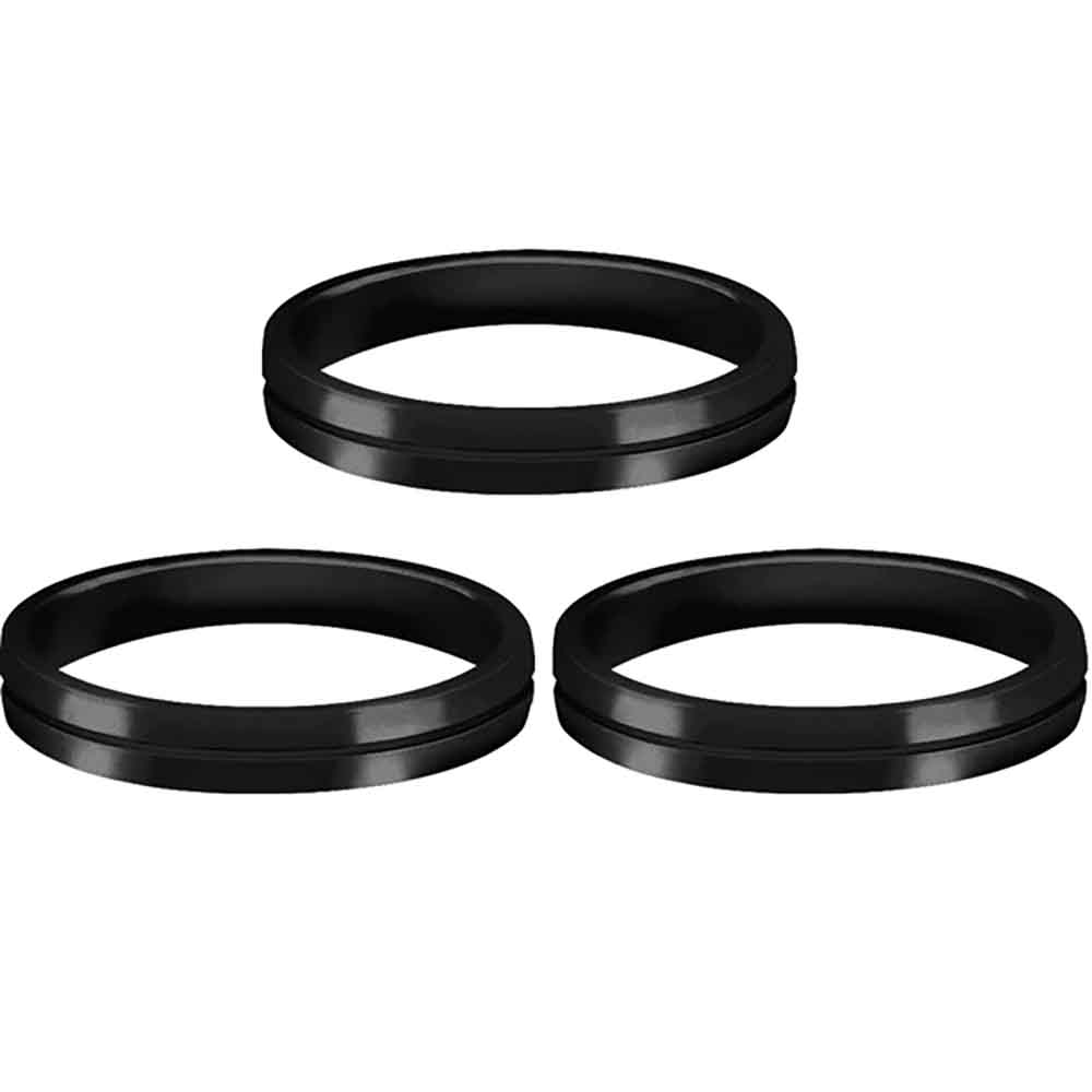 Anillos Mission Darts S-Lock Negro 3 Unidades
