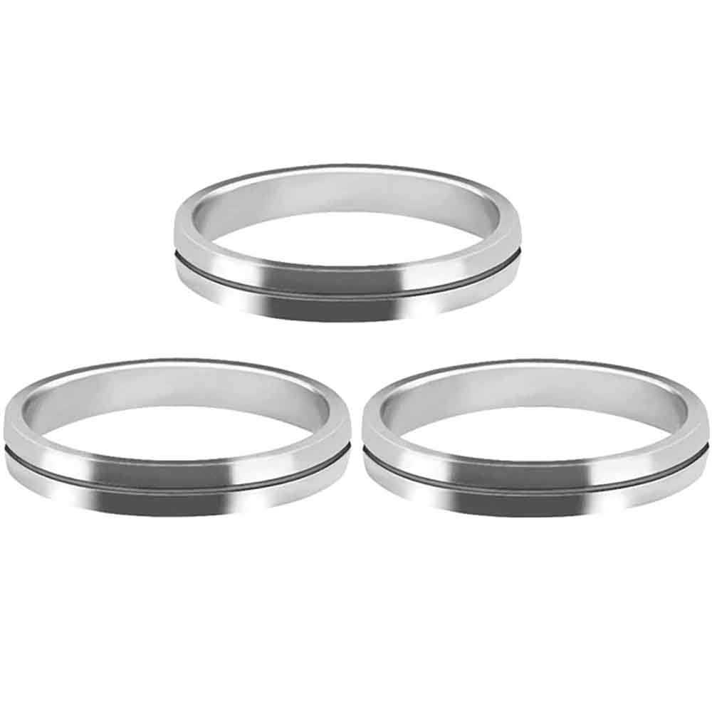 Anillos Mission Darts S-Lock Plata 3 Unidades