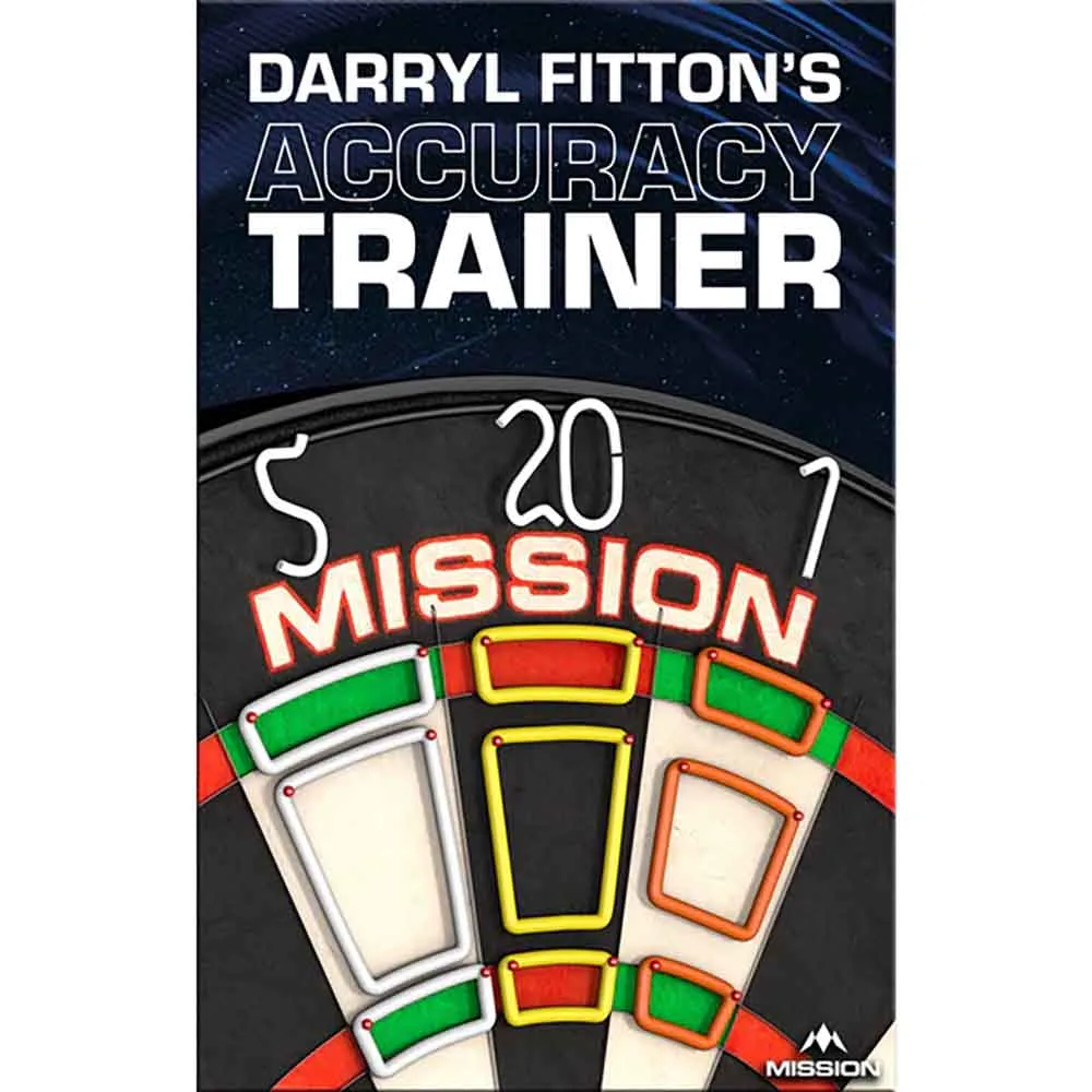 Practice Ring Mission Darts Darryl Fittons Accuracy Trainer Training Aid 