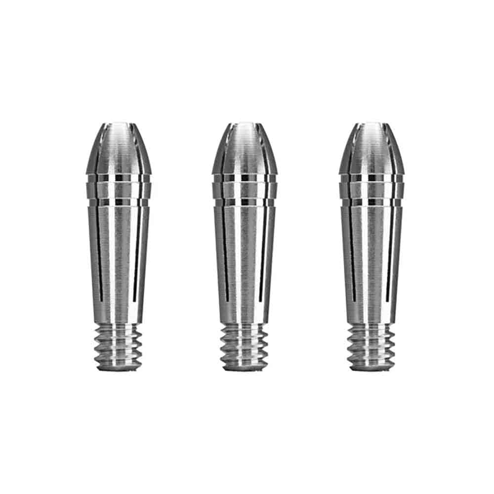 Repuestos Cañas Mission Titan Fox Spare Tops Plata 3 unid.