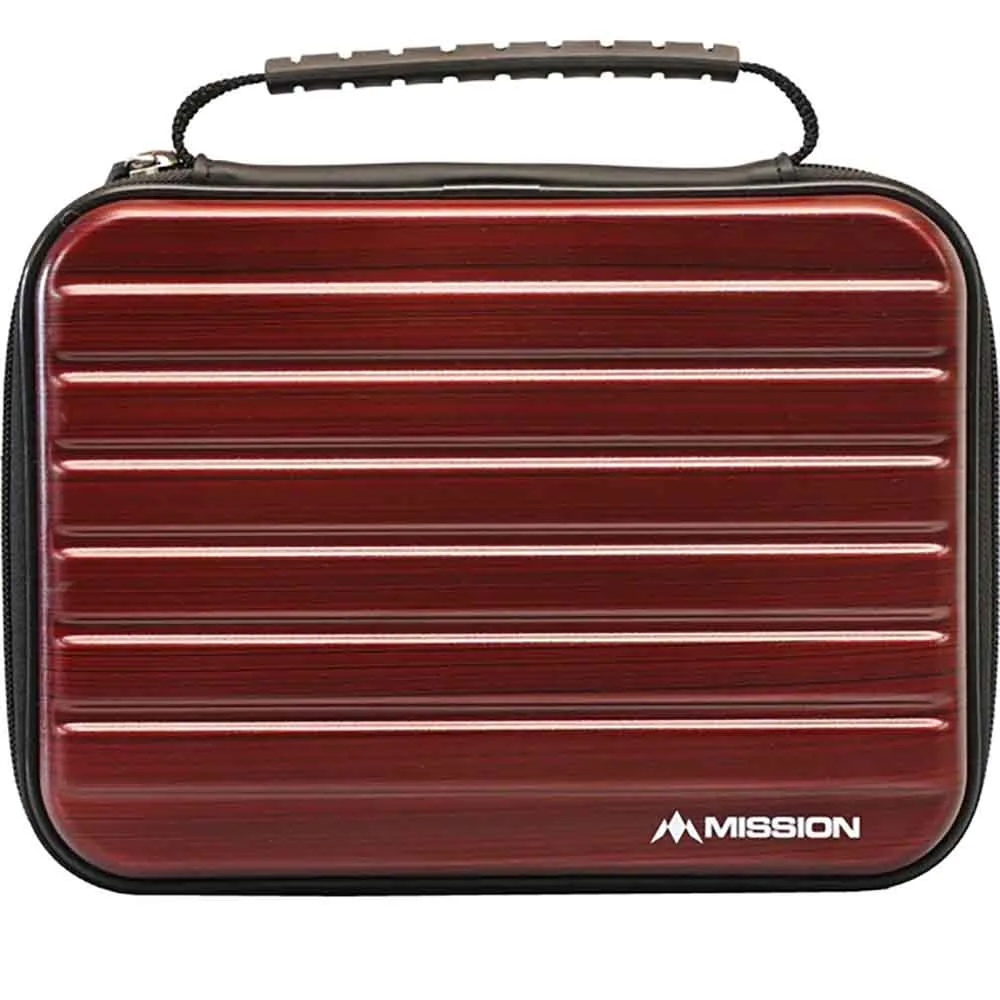 Estojo Dardos Mission ABS-4 Vermelho