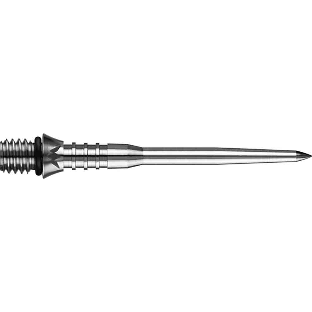 Punta Conversion Mission Darts Titan Pro Ti Grooved Plata 26mm