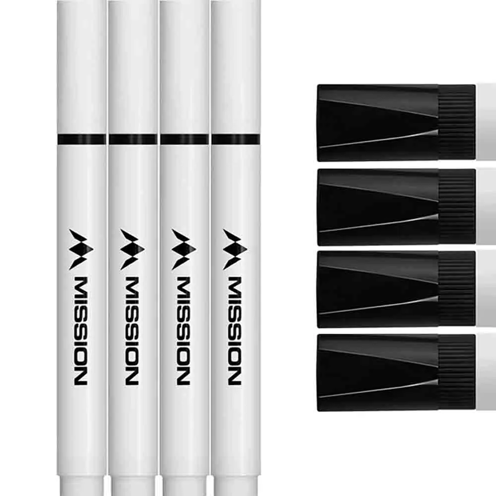 Rotulador Mission Negro Dry Wipe 4 unit 