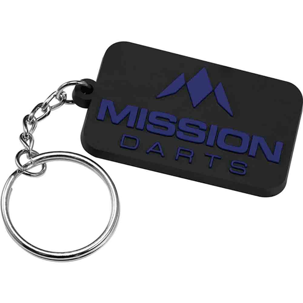 Llavero Mission Darts PVC Azul