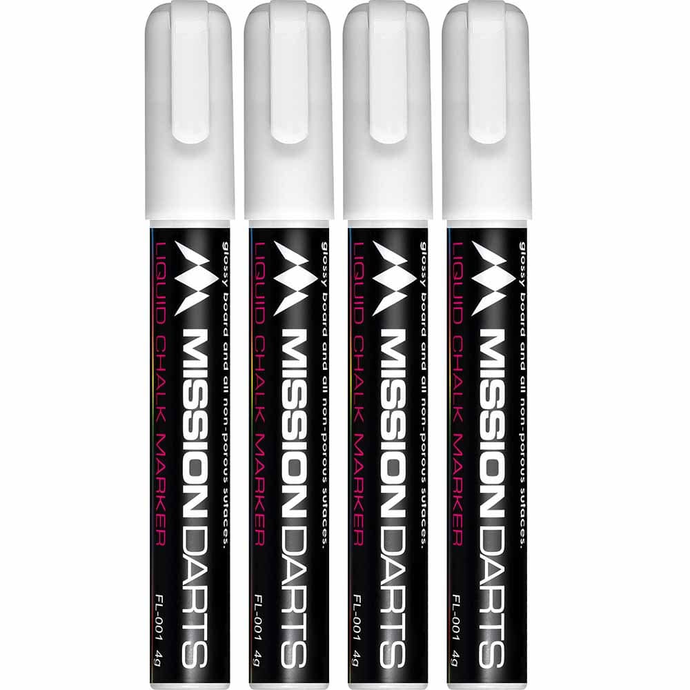 Rotulador Tinta Liquida 4 unidades Color Blanco