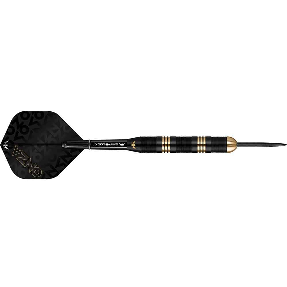 Dardos Onza M1 Mission Laton Dorado Negro 24g Punta Acero