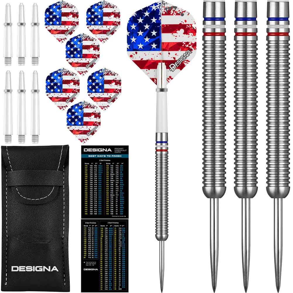 Dardos Designa Patriot X Darts Usa 90% 24g