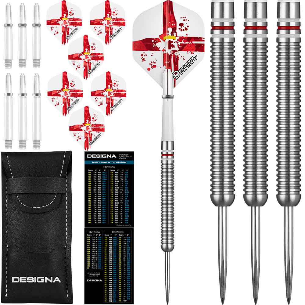 Dardos Designa Patriot X Darts Irlanda del Norte 90% 22g