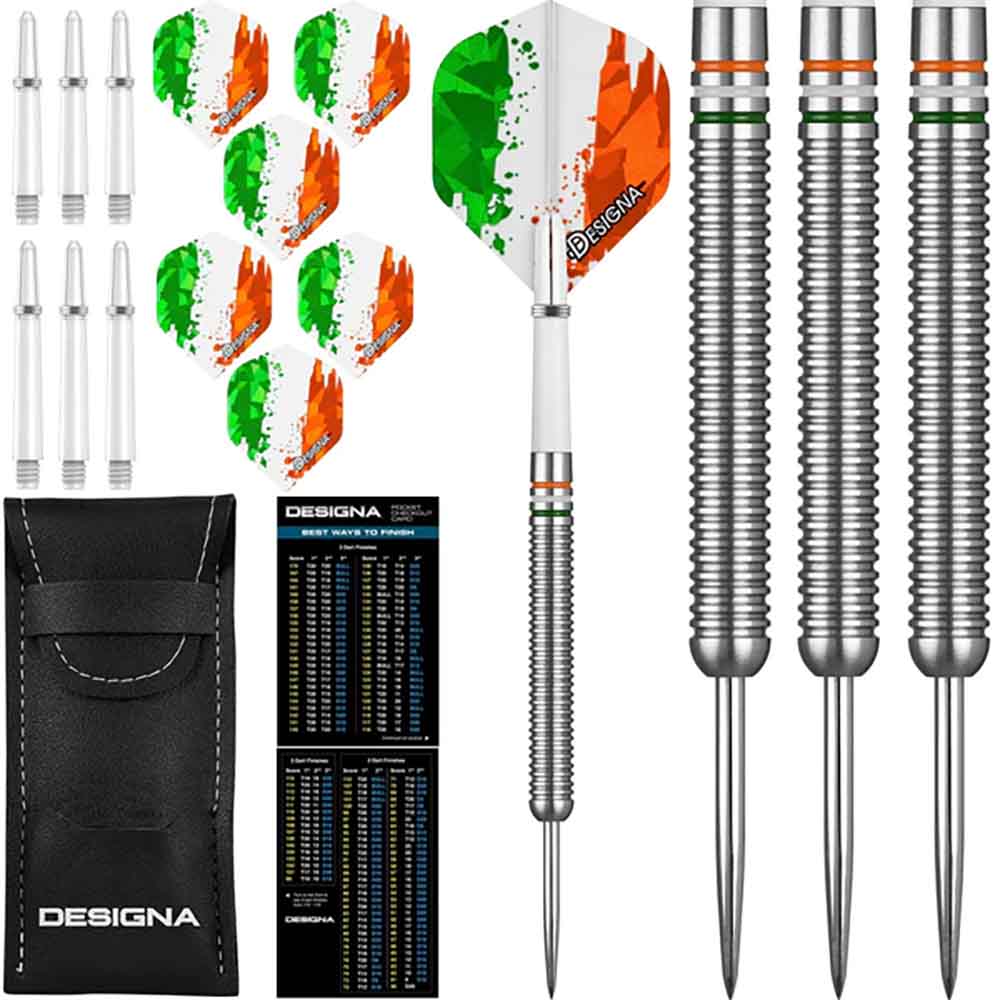 Dardos Designa Patriot X Darts Irlanda 90% 24g