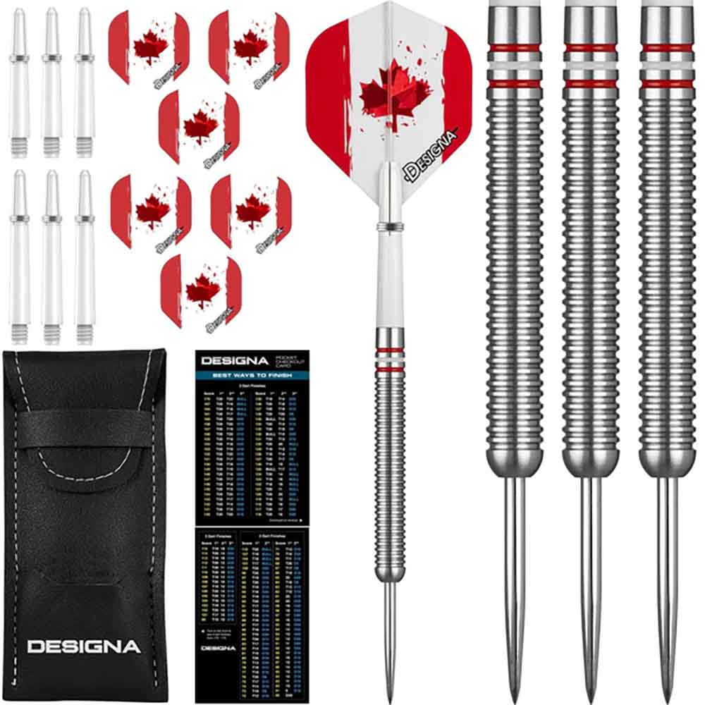 Dardos Designa Patriot X Darts Canada 90% 22g