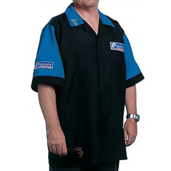 CAMISA UNICORN NEGRA Y AZUL S