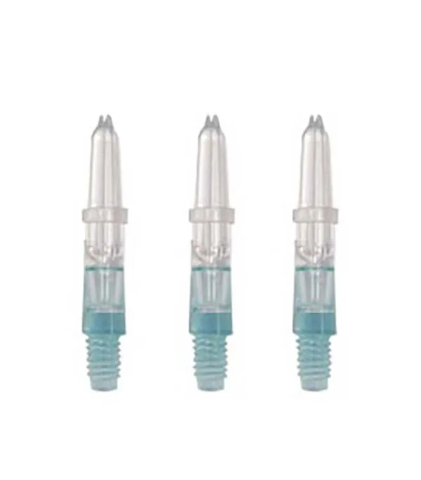 Cañas L-Style Laro Silent Giratoria Transparente Emerald 130 extra corta