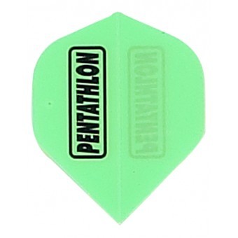 Plumas Pentathlon Standard Verde Fluro