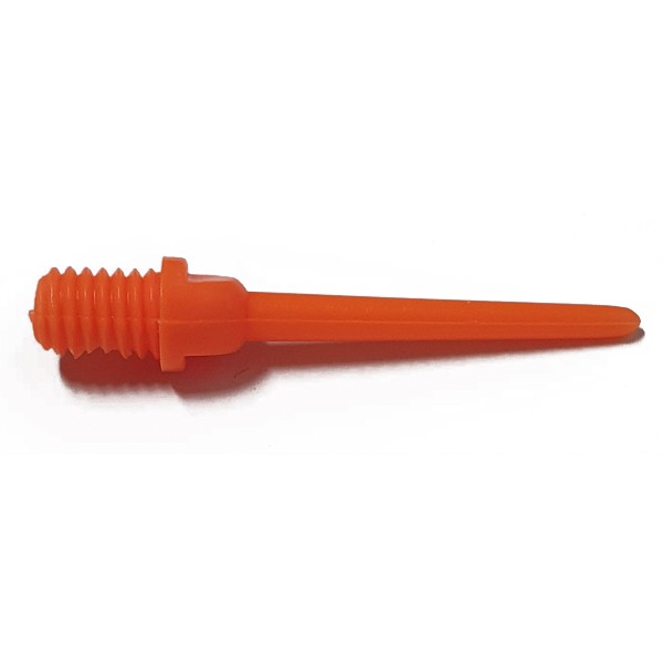 PUNTAS UNICORN TEKNIK Naranja Larga 25mm 50 unid