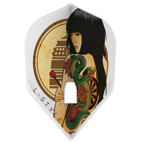 Plumas L-Style Shape Champagne Kiyo hime