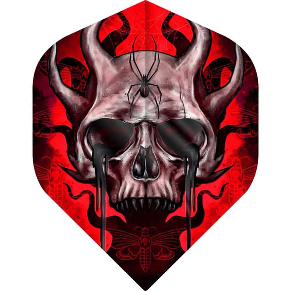 Plumas Designa Horror Show No2 Std Horned Skull