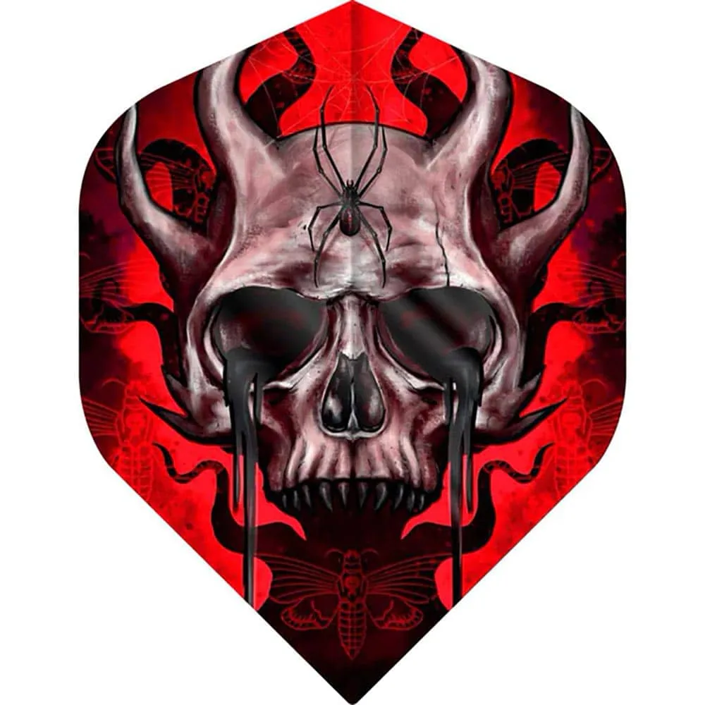 Plumas Designa Horror Show No2 Std Horned Skull