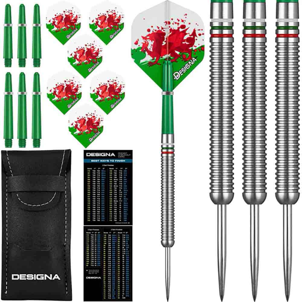 Dardos Designa Patriot X Darts Gales 90% 22g