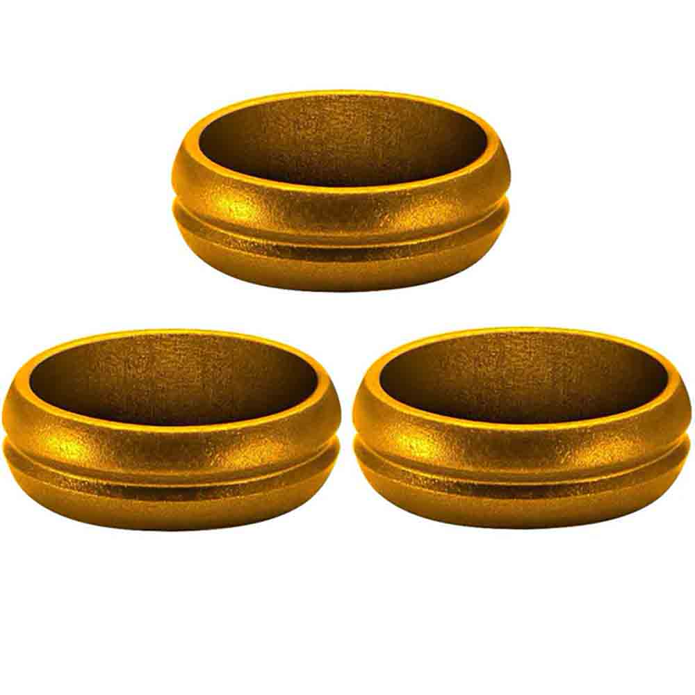 Anillos Mission Darts F-Lock Dorado 3 Unidades