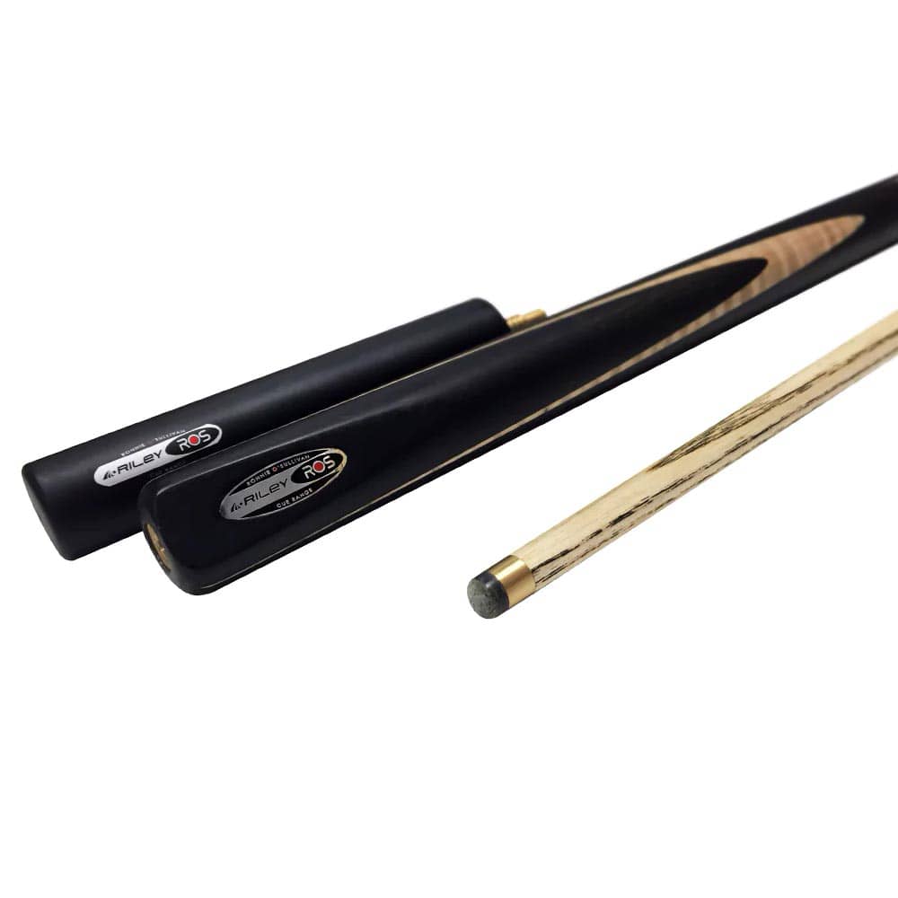 Taco Snooker Riley ROS 3/4 negro/madera natural 9.5mm 17-19oz