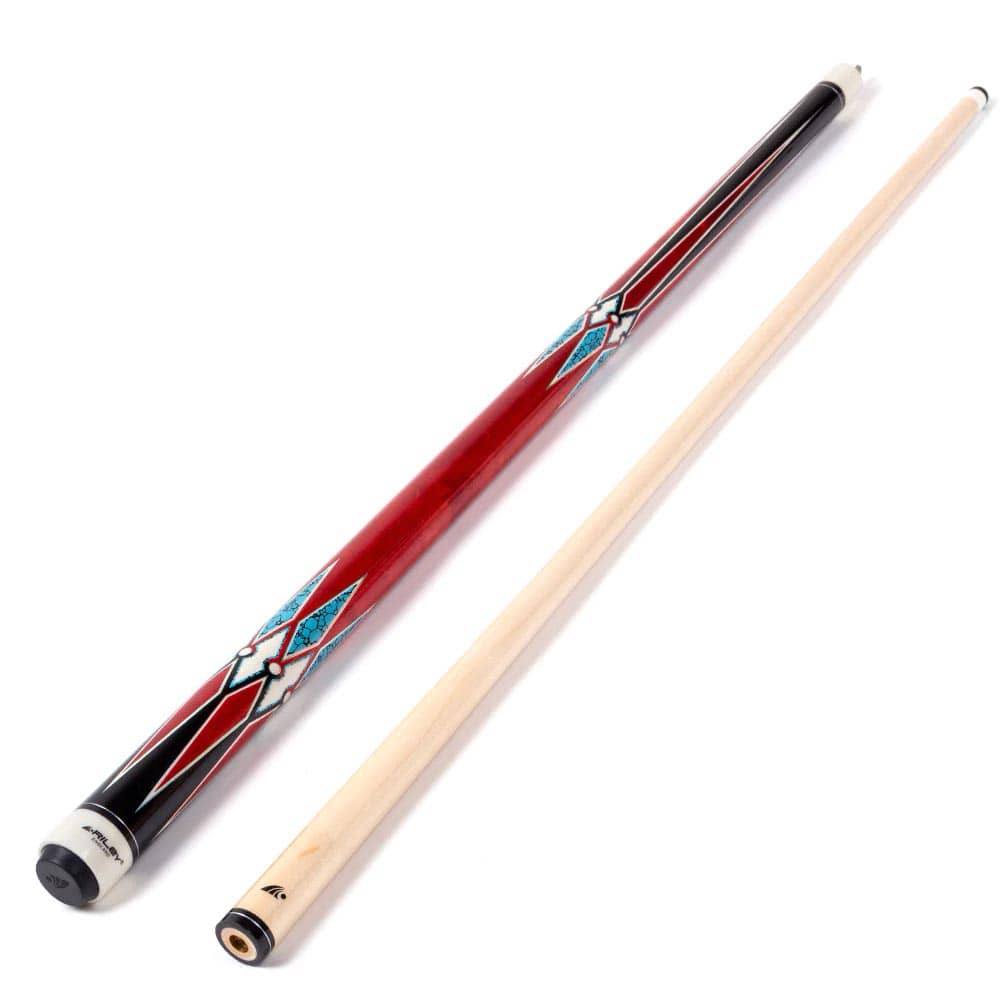 Taco de billar americano Centurion Riley Rojo 13mm 18oz