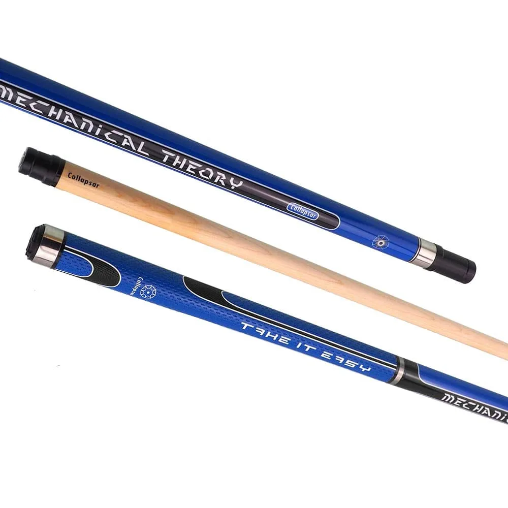 Taco Billar Americano Collapsar F-3 Azul 19oz 13mm