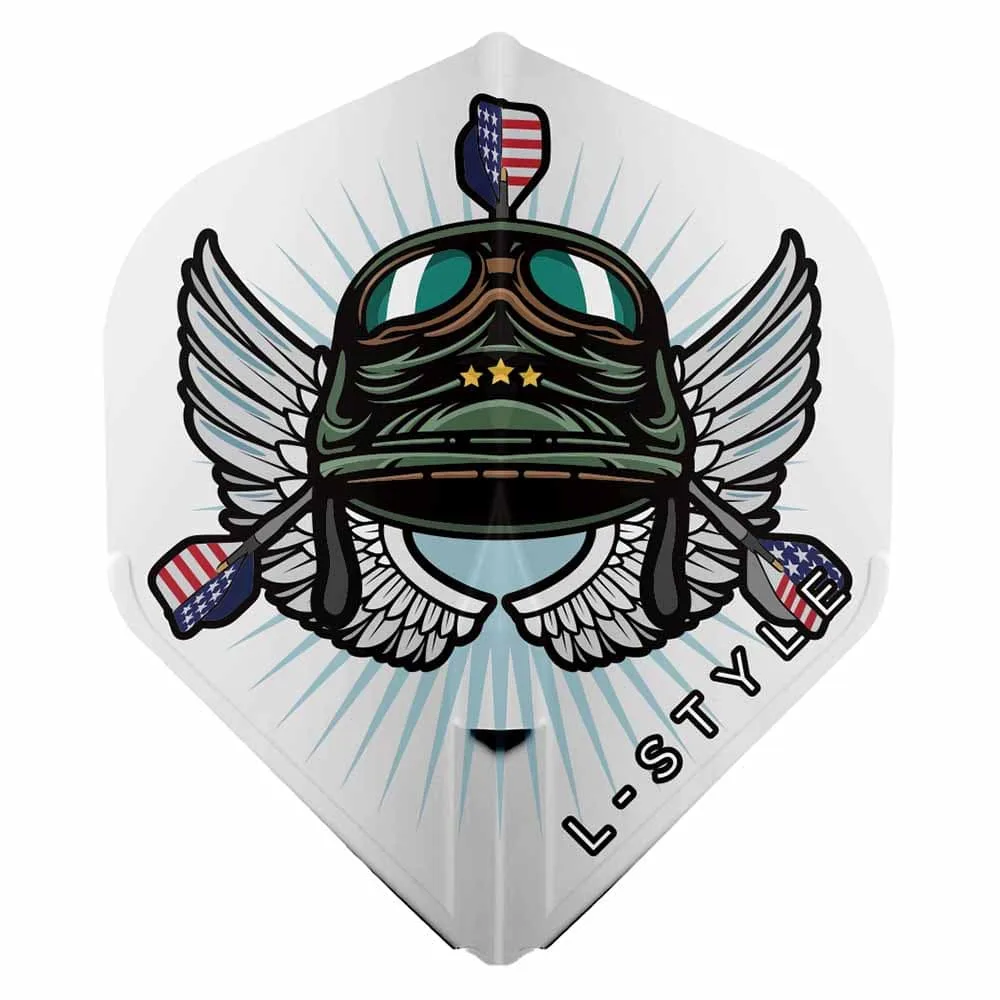 Plumas Champagne Flights L-Style L1EZ Standard Leonard Gates v3 White