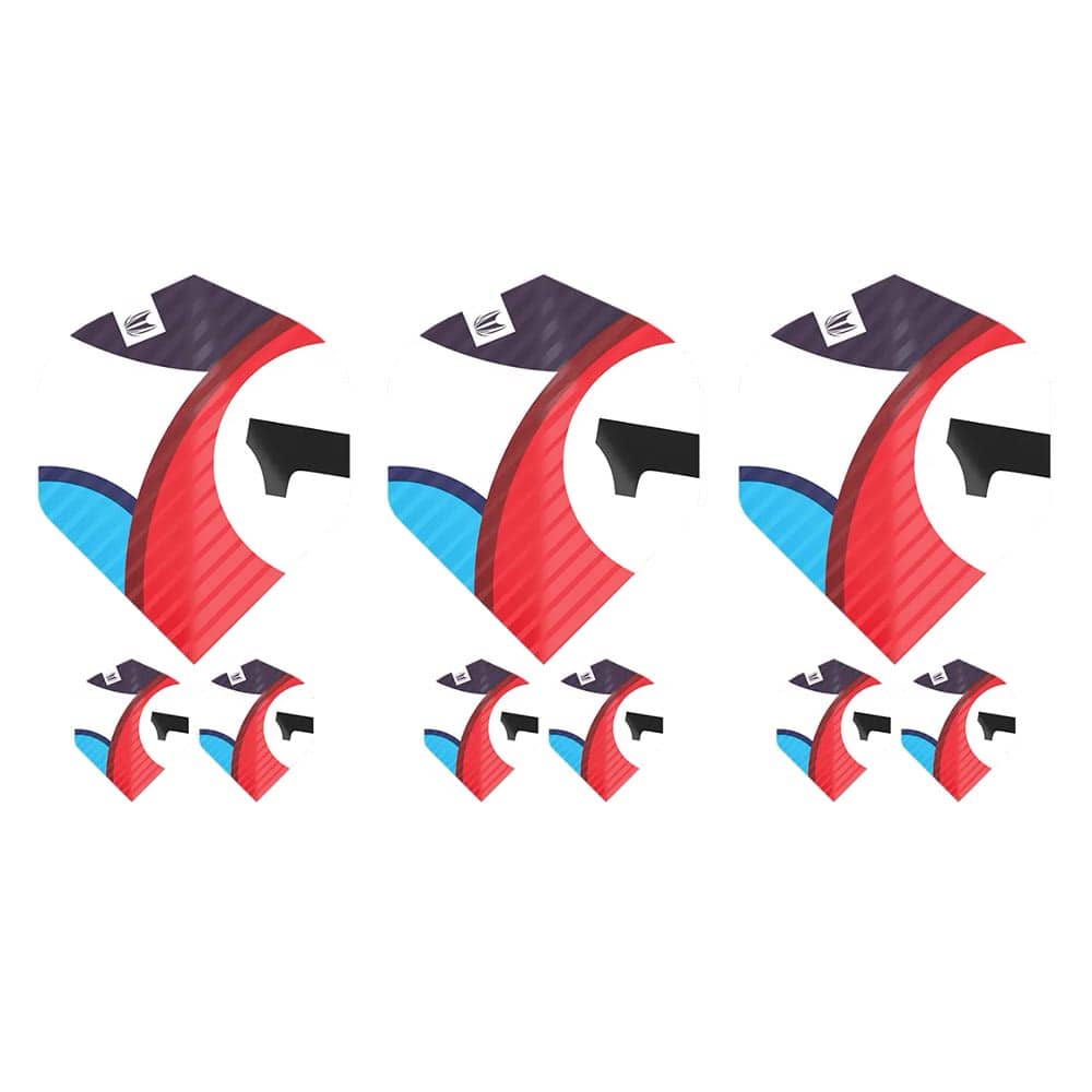 Plumas Target Chicane Pro.Ultra Blue Flights (3 Sets) No.2 Standard