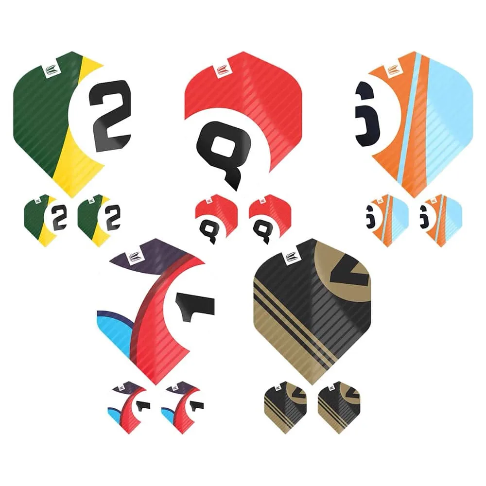 Plumas Target Chicane Pro.Ultra Multi-Pack Flights (5 Sets) No.2 Standard