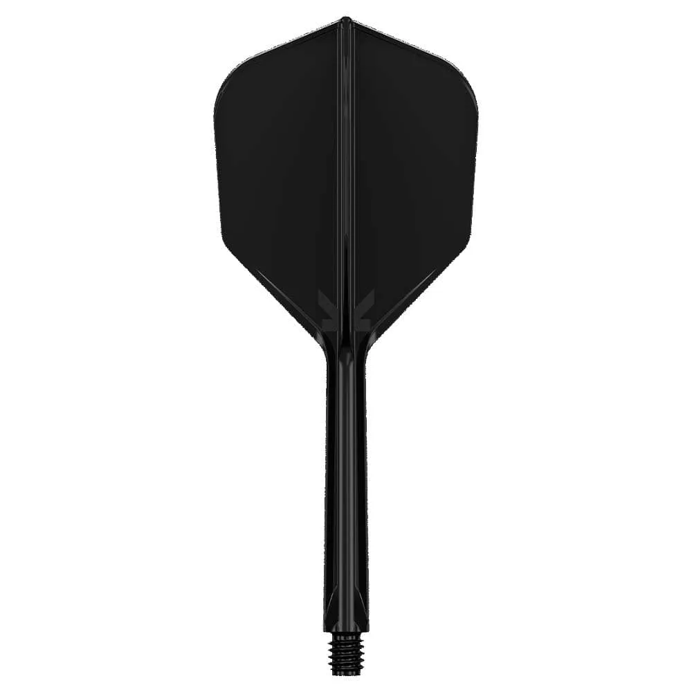 Plumas Target K-Flex No.6 Shape Black Medium 
