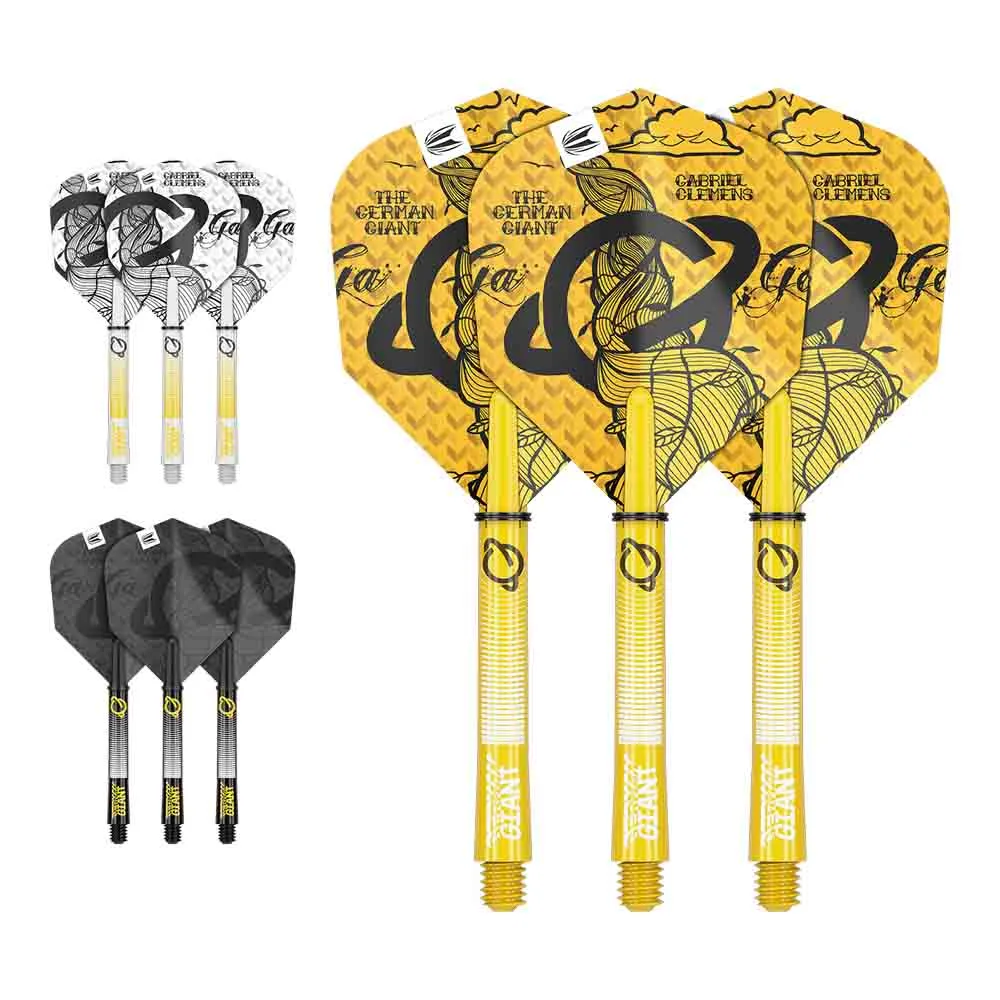 Ailettes Target Gabriel Clemens Ink (3 Sets) Ailettes + Fut Short
