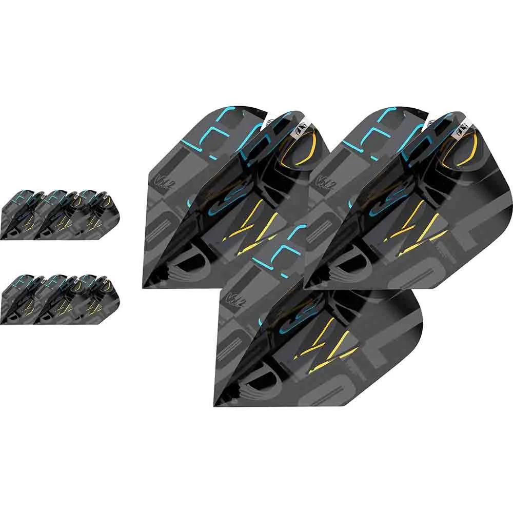 Plumas Target Chris Dobey (3 Sets) No6 Shape