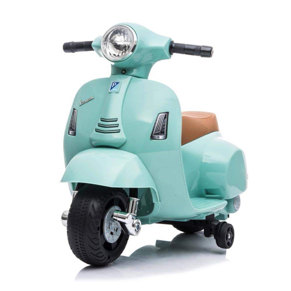 Mini Moto Vespa Eléctrica 6v Verde