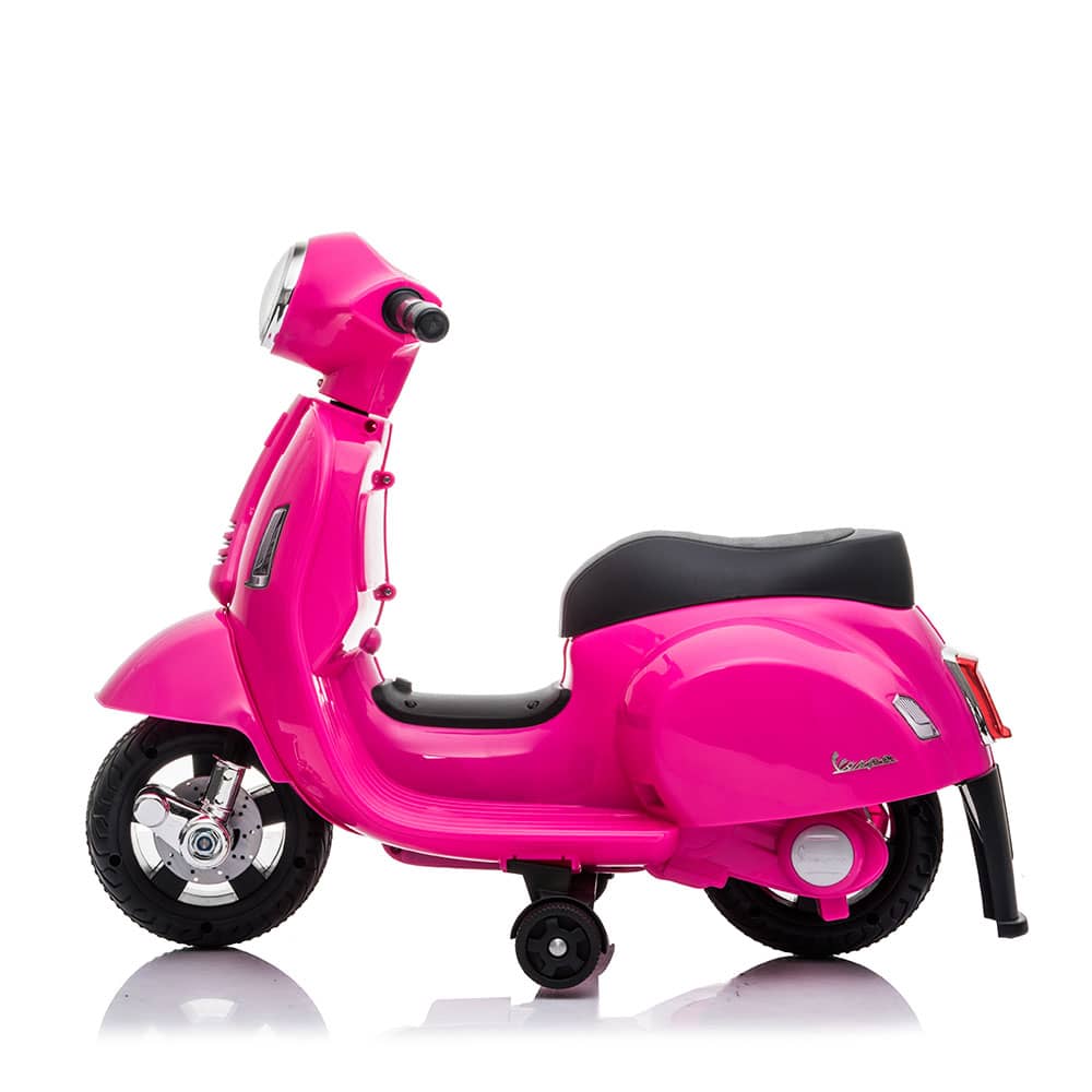 Mini Moto Vespa Eléctrica 6v Rosa