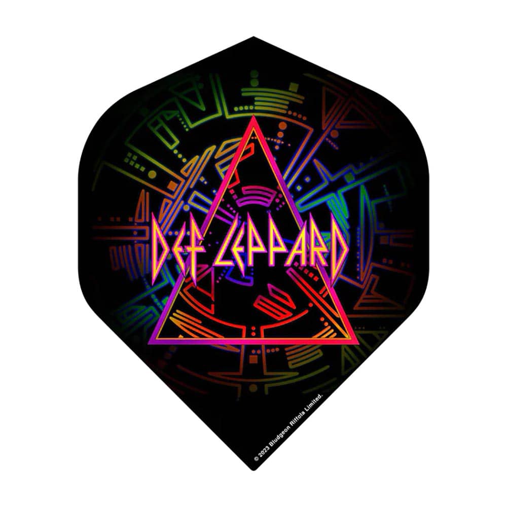 Plumas Con Licencia Oficial Def Leppard No2 Standard F3