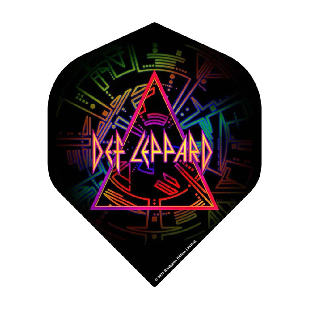 Plumas Con Licencia Oficial Def Leppard No2 Standard F3