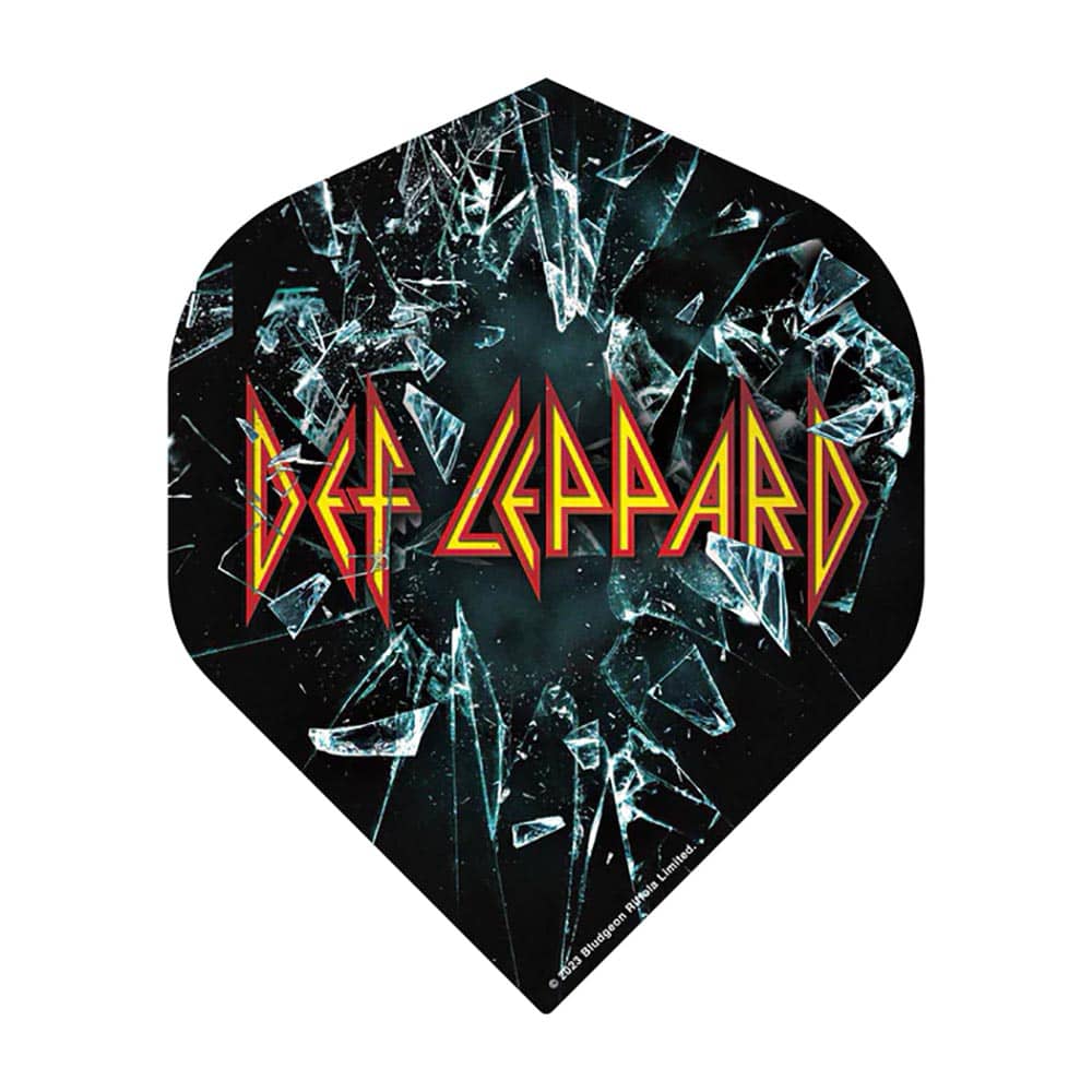 Plumas Con Licencia Oficial Def Leppard No2 Standard F2