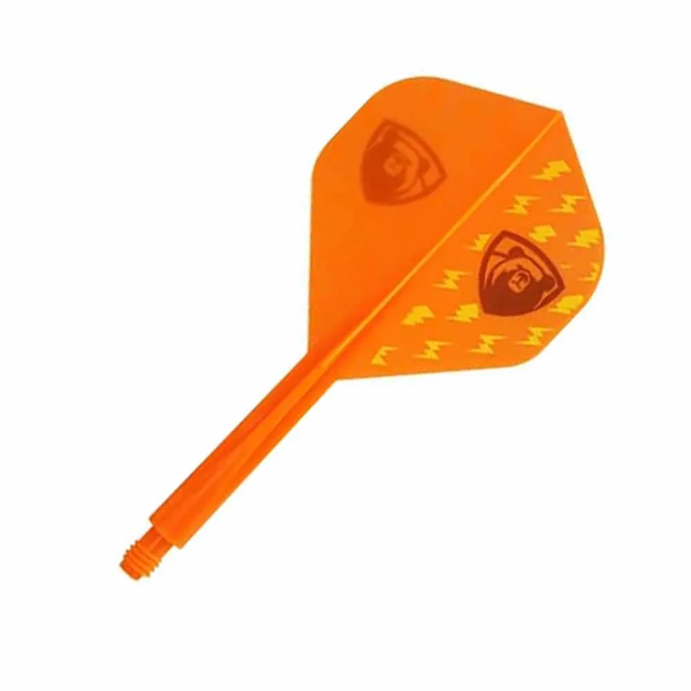 Plumas Condor Axe Thunderbolt Bear Orange Standard M 27.5m 3 Uds. 
