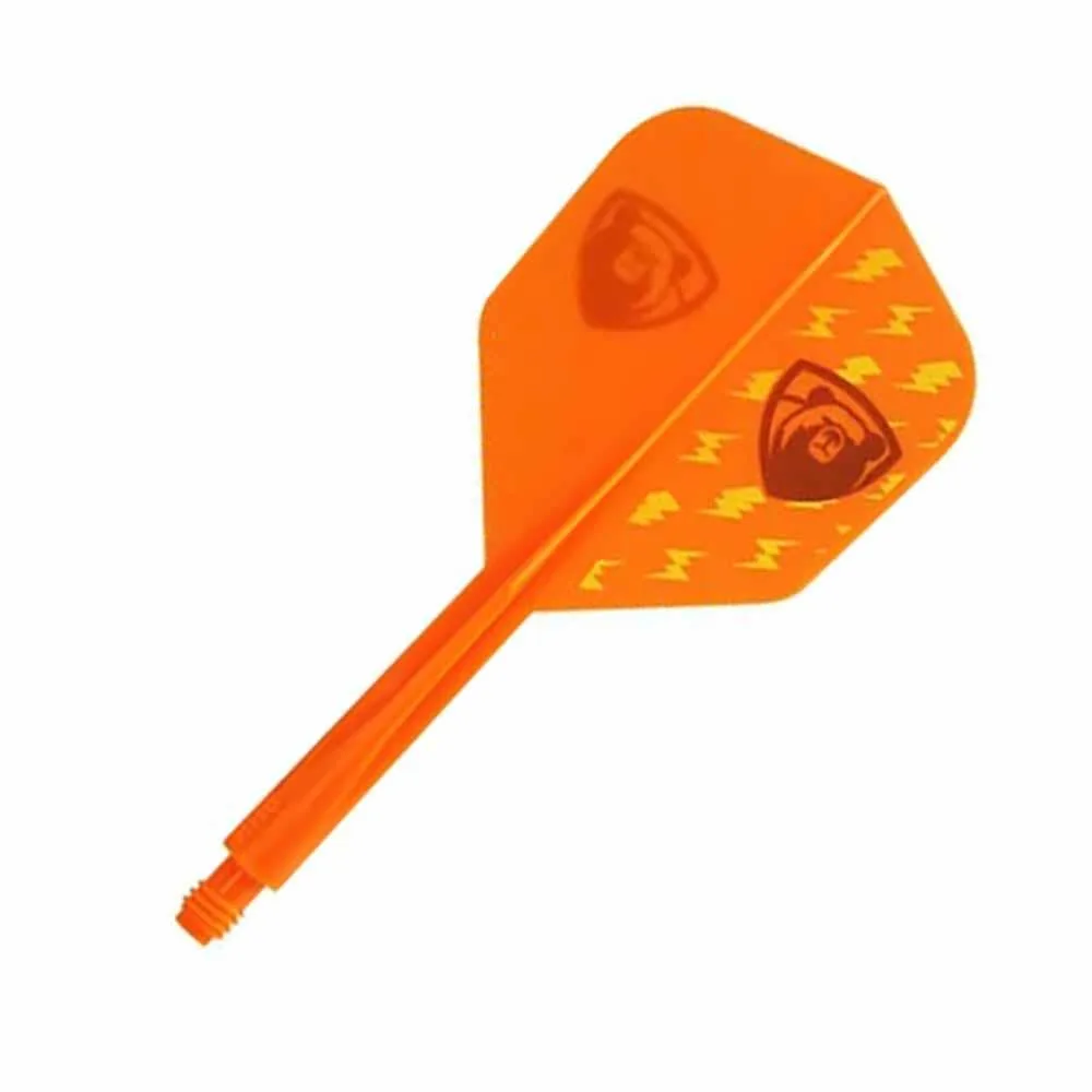 Plumas Condor Axe Thunderbolt Bear Orange Shape L 33.5m 3 Uds. 