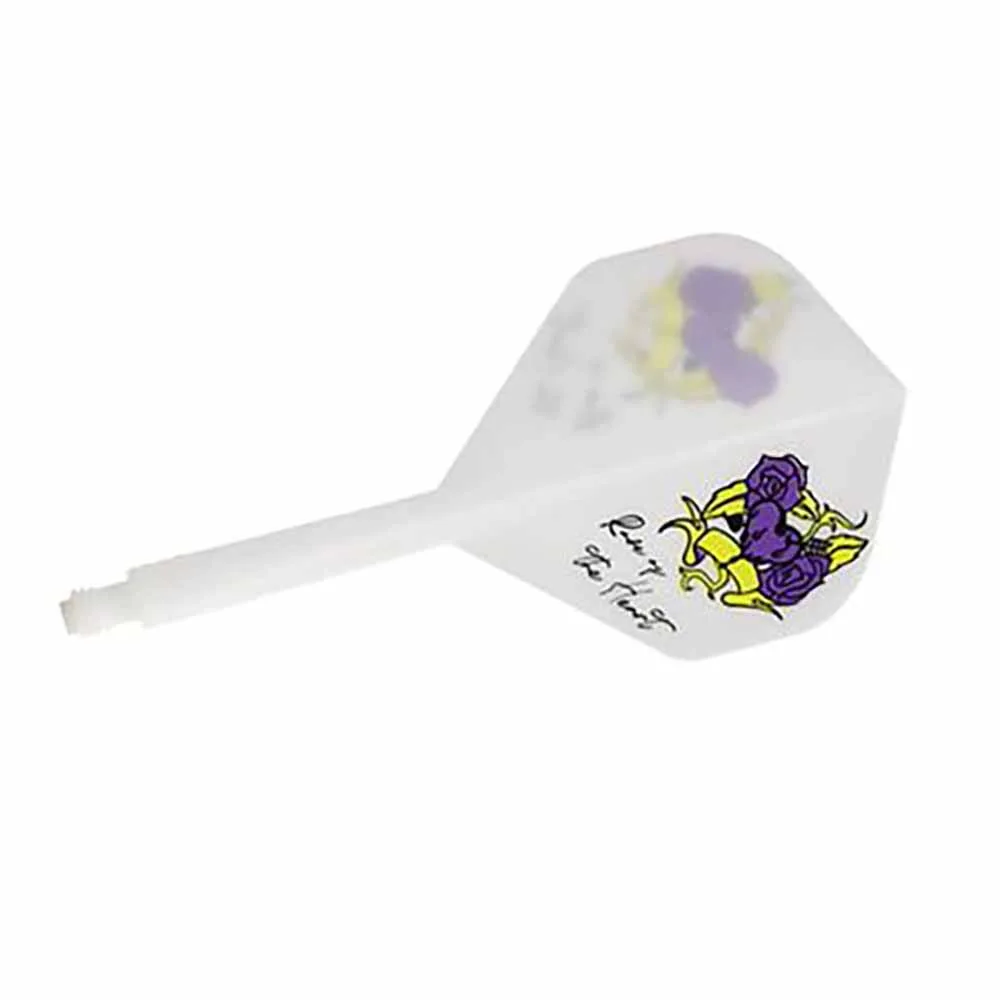 Plumas Condor Axe Rose of the heard Standard White S 21.5m 3 Uds. 