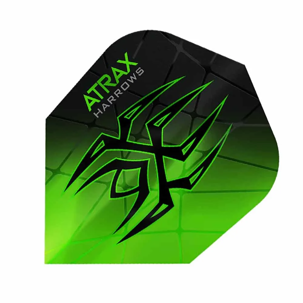 Alette Harrows Darts Flights N6 Atrax Green