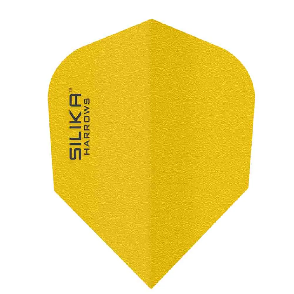 Plumas Harrows Darts Silika Solid Crystalline N6 Yellow