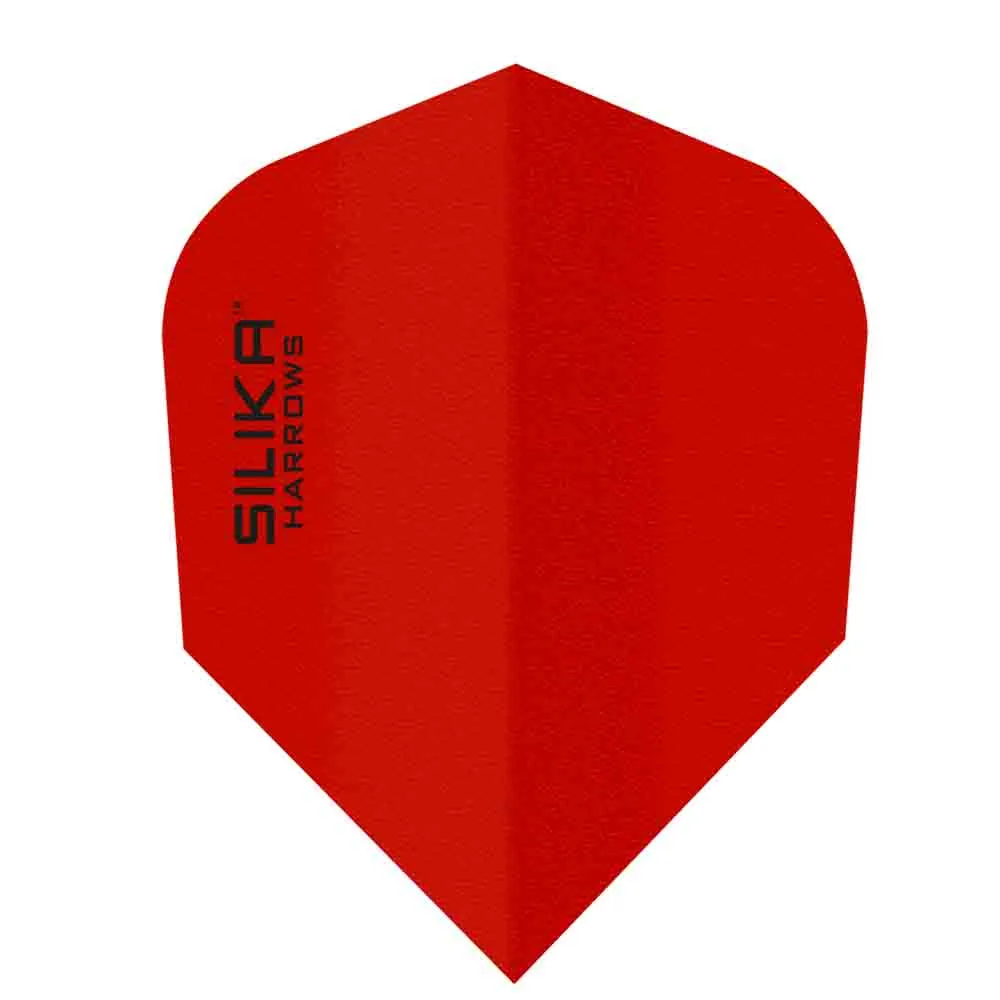 Plumas Harrows Darts Silika Solid Crystalline N6 Red