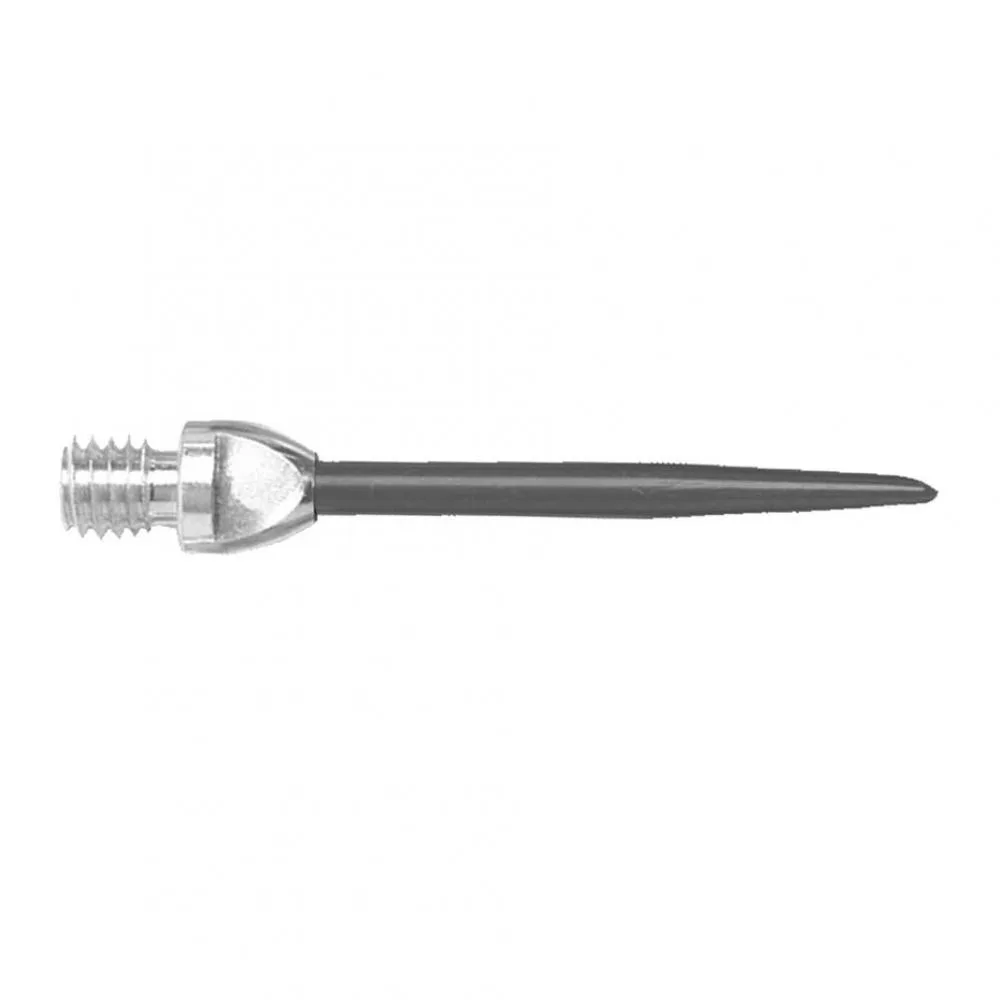  Puntas Conversion Harrows Clasica Negra Plata 30mm 2ba