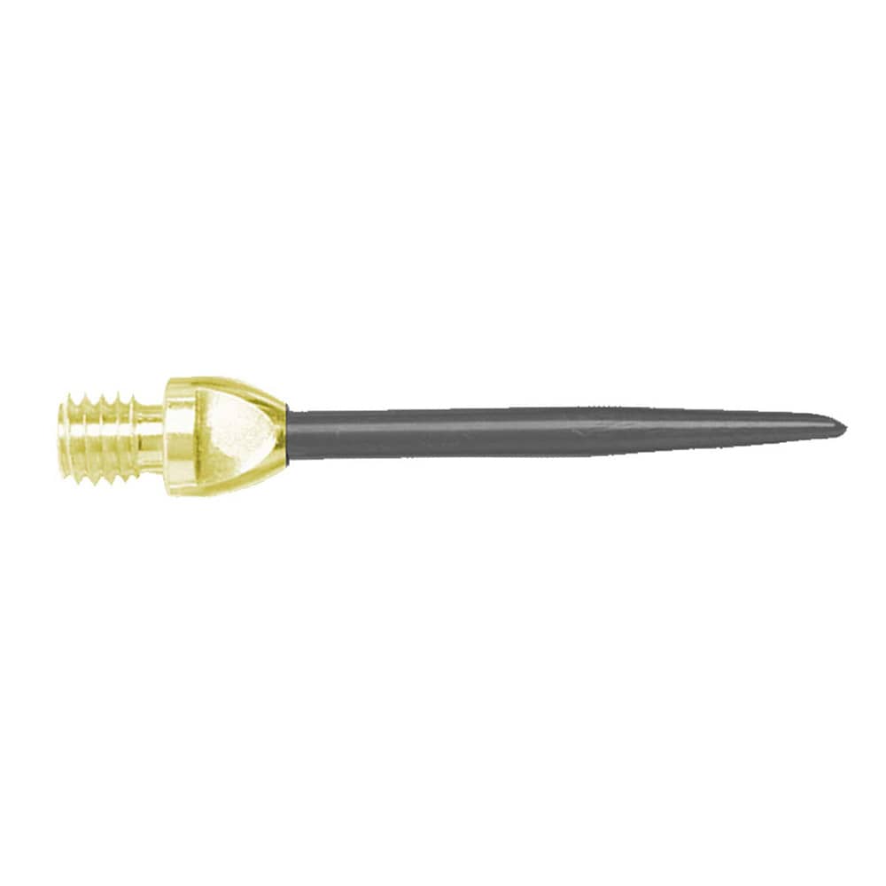 Puntas Conversion Harrows Clasica Negra Dorada 30mm 2ba
