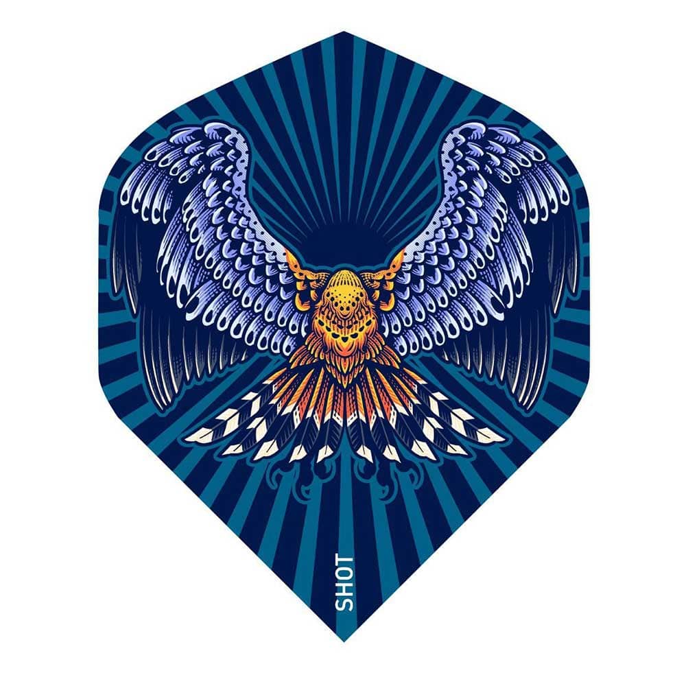 Plumas Shot Darts Birds of Prey Kestrel Standard no2