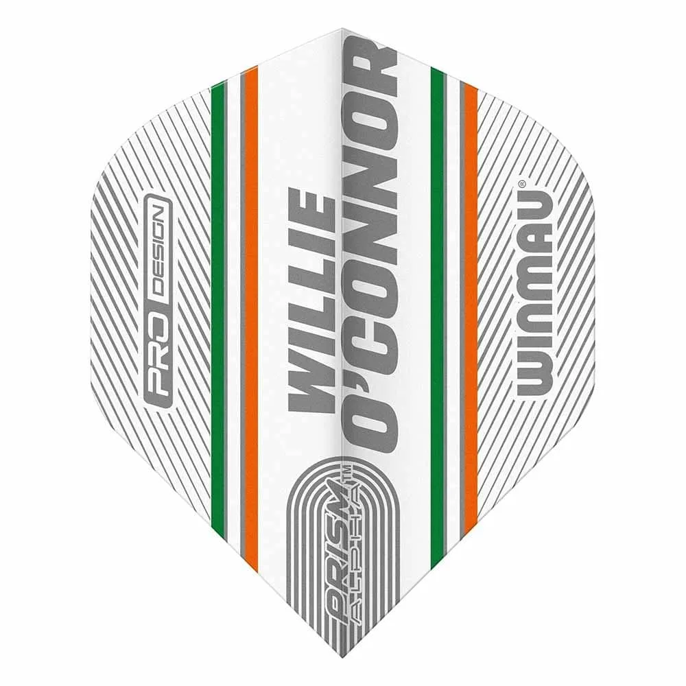 Plumas Winmau Darts Prism Alpha Willie O Connor Flight
