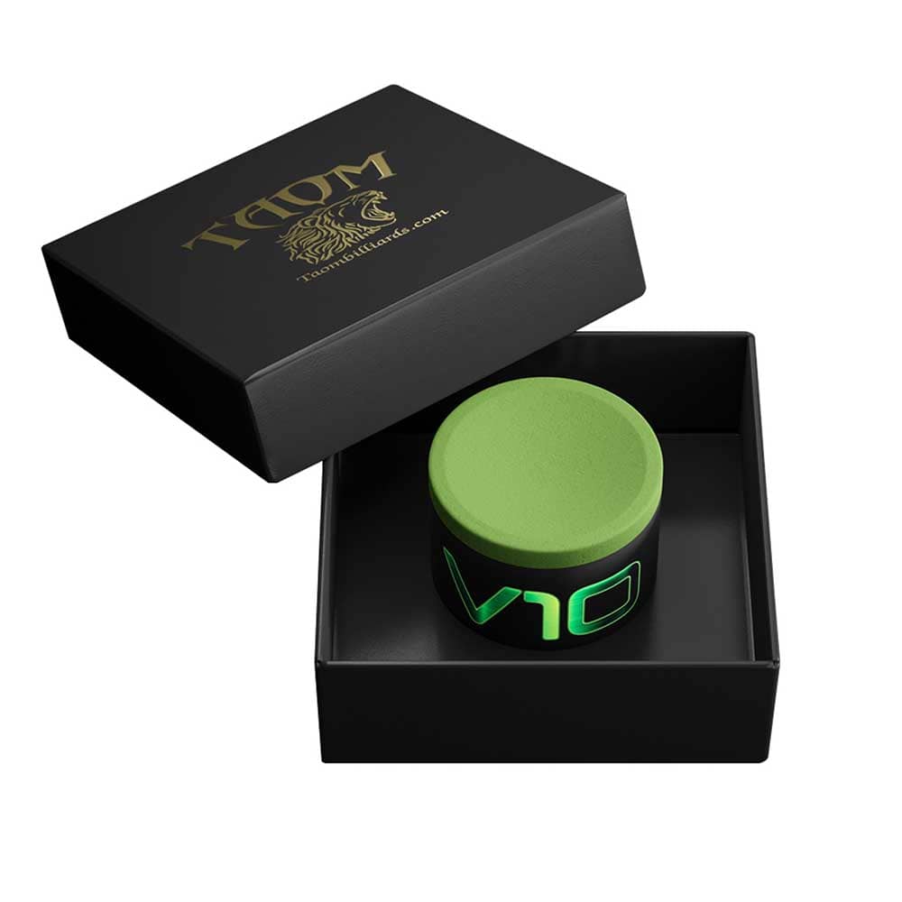  Tiza Billar Taom V10 Verde 1 unid